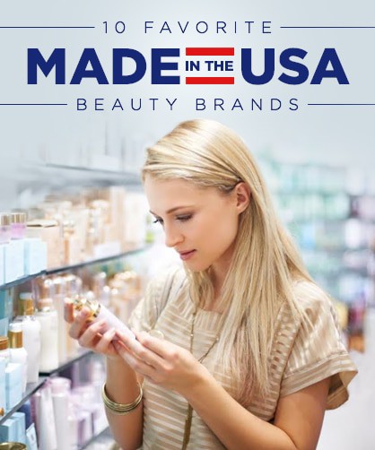 Cosmetic brands made in America